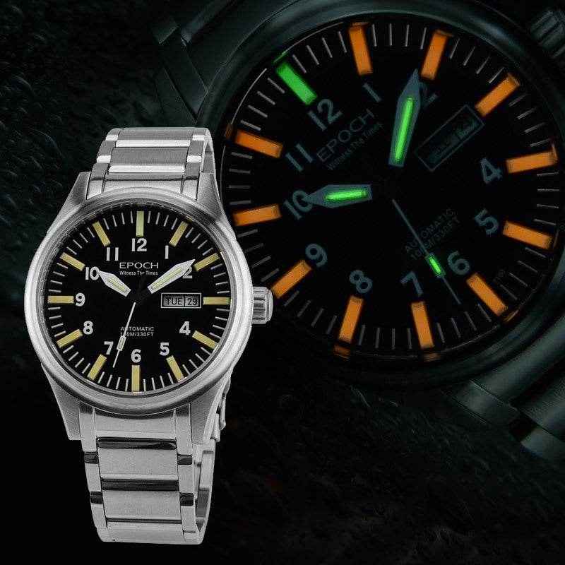 Rainbow Light Tube Mechanical Men's Watch