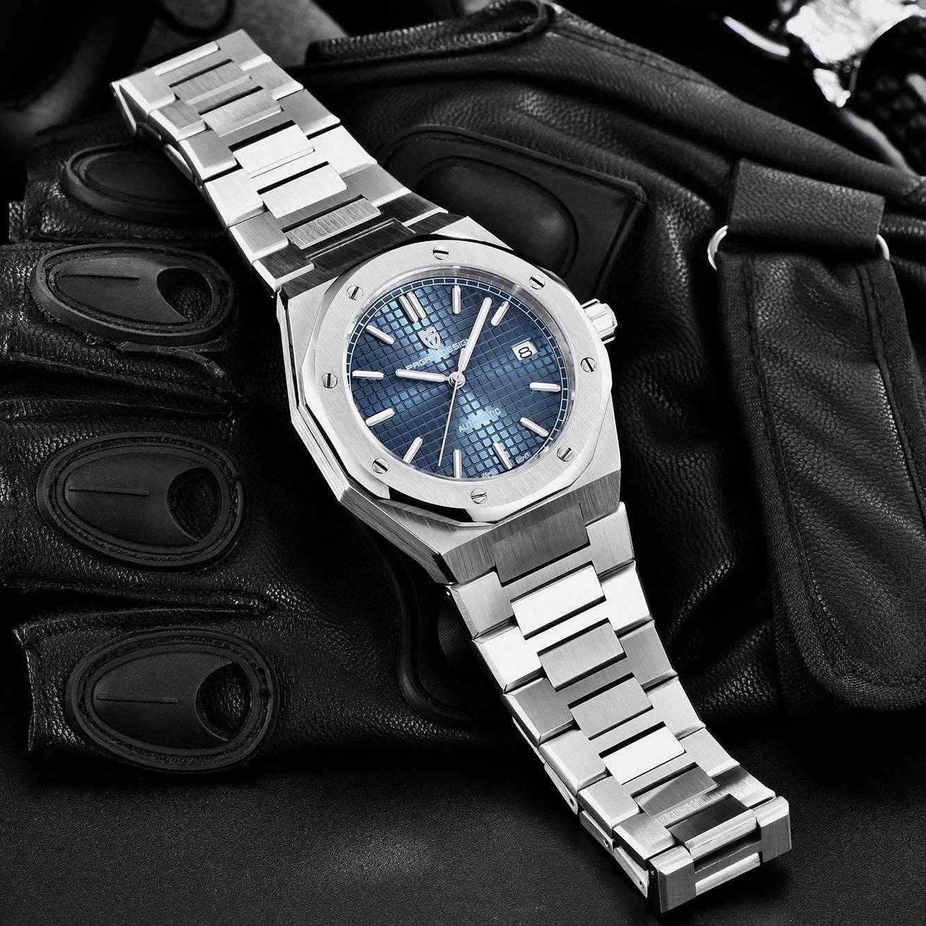 Men's Business Casual Steel Mechanical Watch