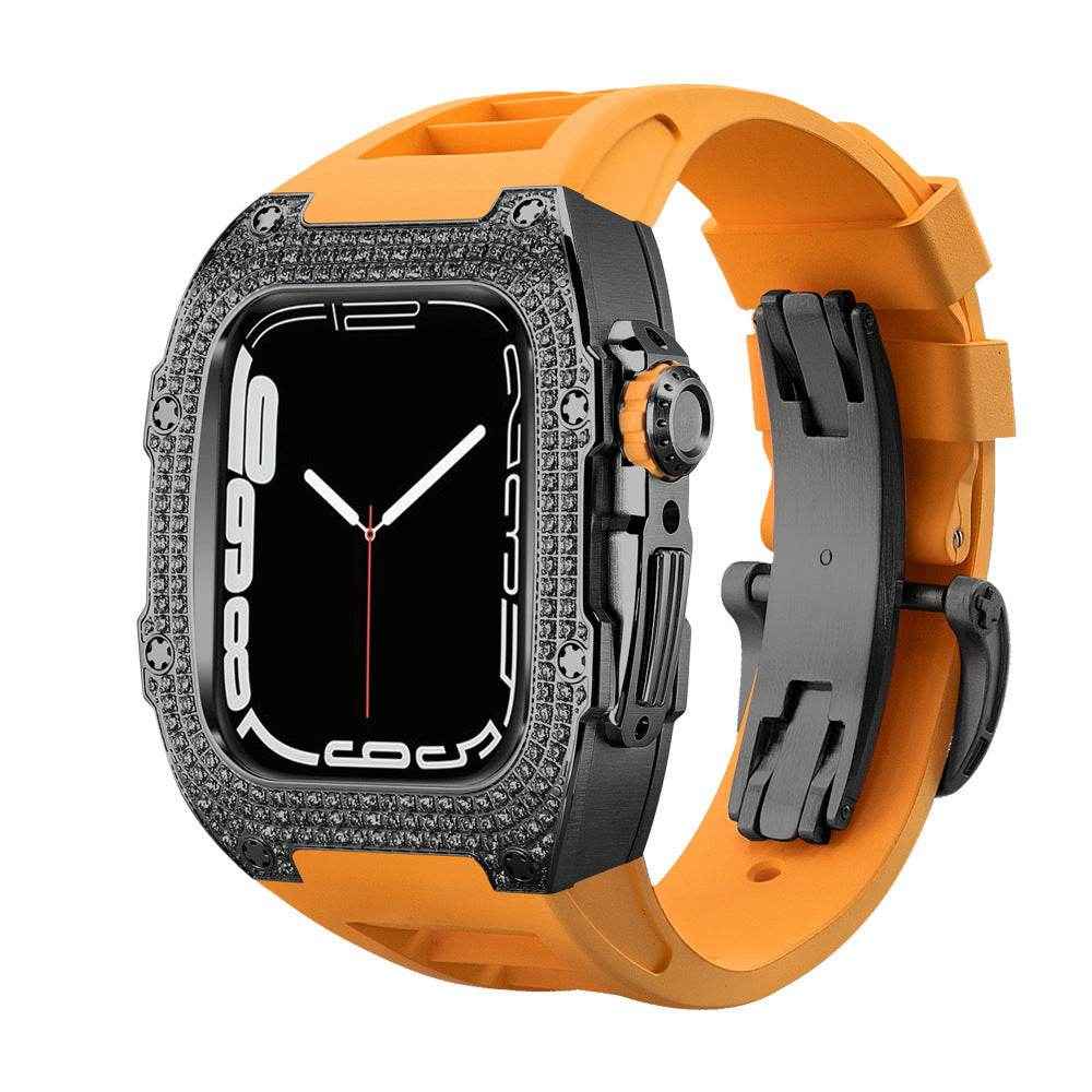 Luxury Watch Modified With Diamond Case