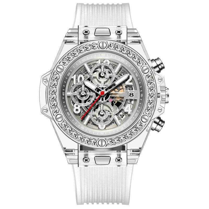 Diamond Transparent Quartz Watch