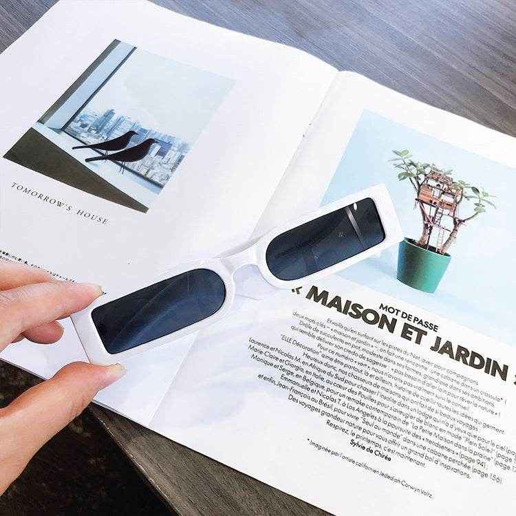 Rectangle Frame Fashion Sunglasses