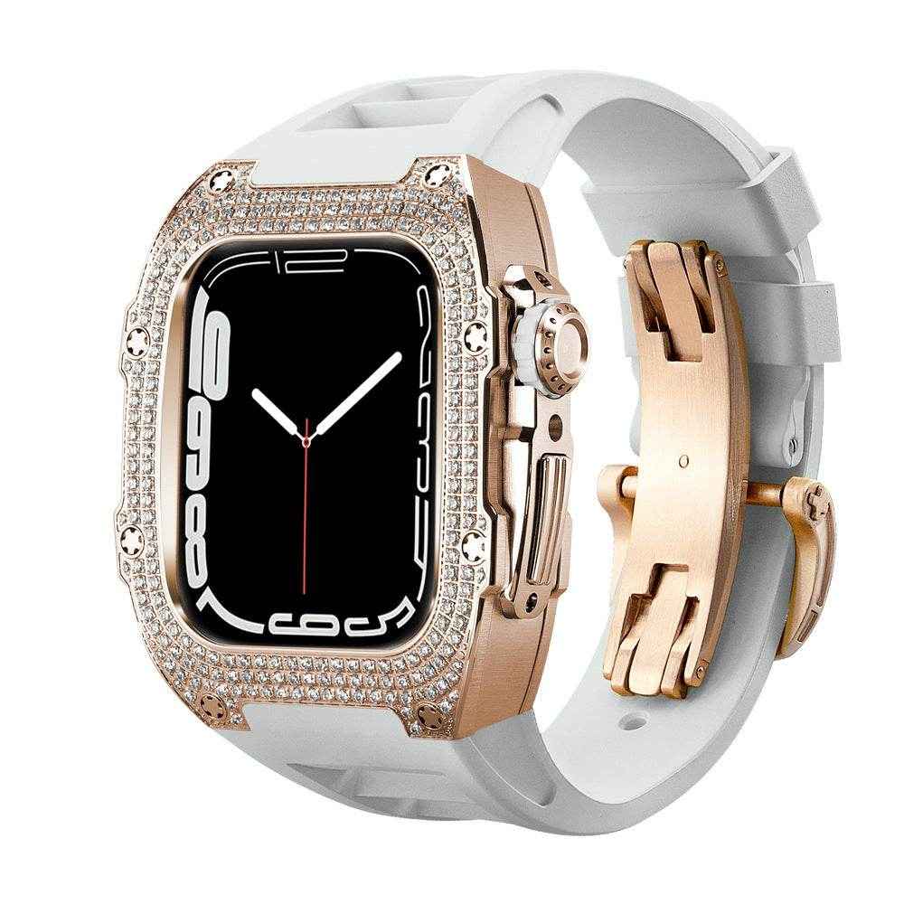 Luxury Watch Modified With Diamond Case