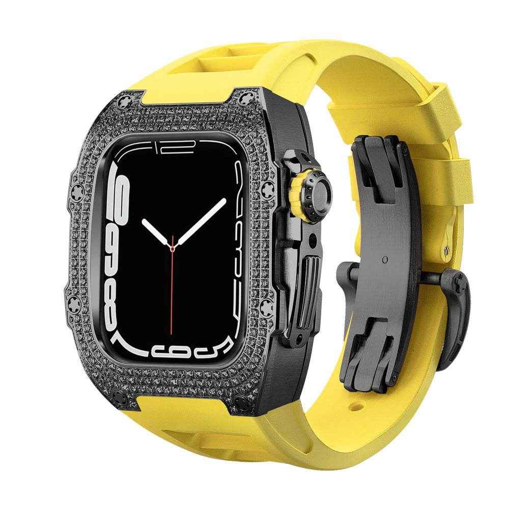 Luxury Watch Modified With Diamond Case