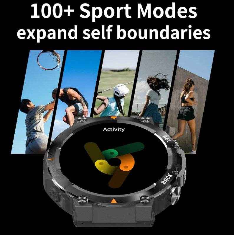 MAX18 Titan Smartwatch AMOLED-1.43inchAMOLED Display | BT Calls