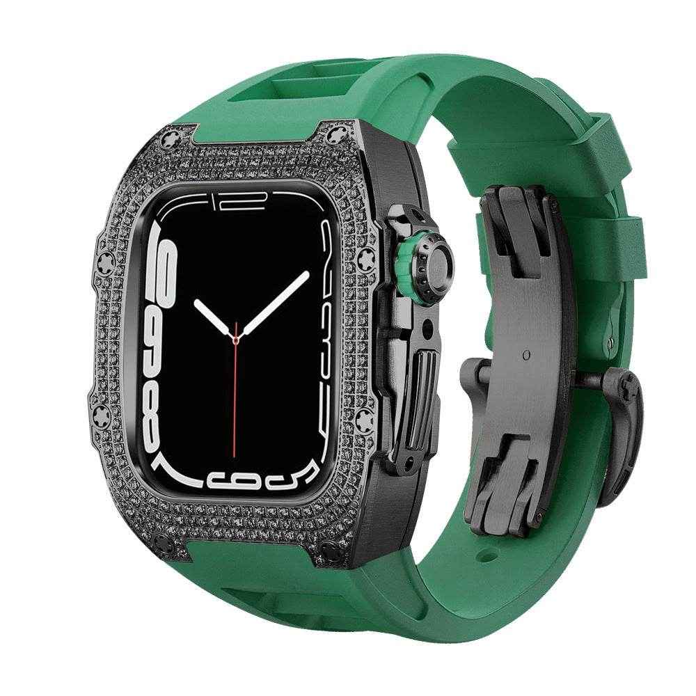 Luxury Watch Modified With Diamond Case