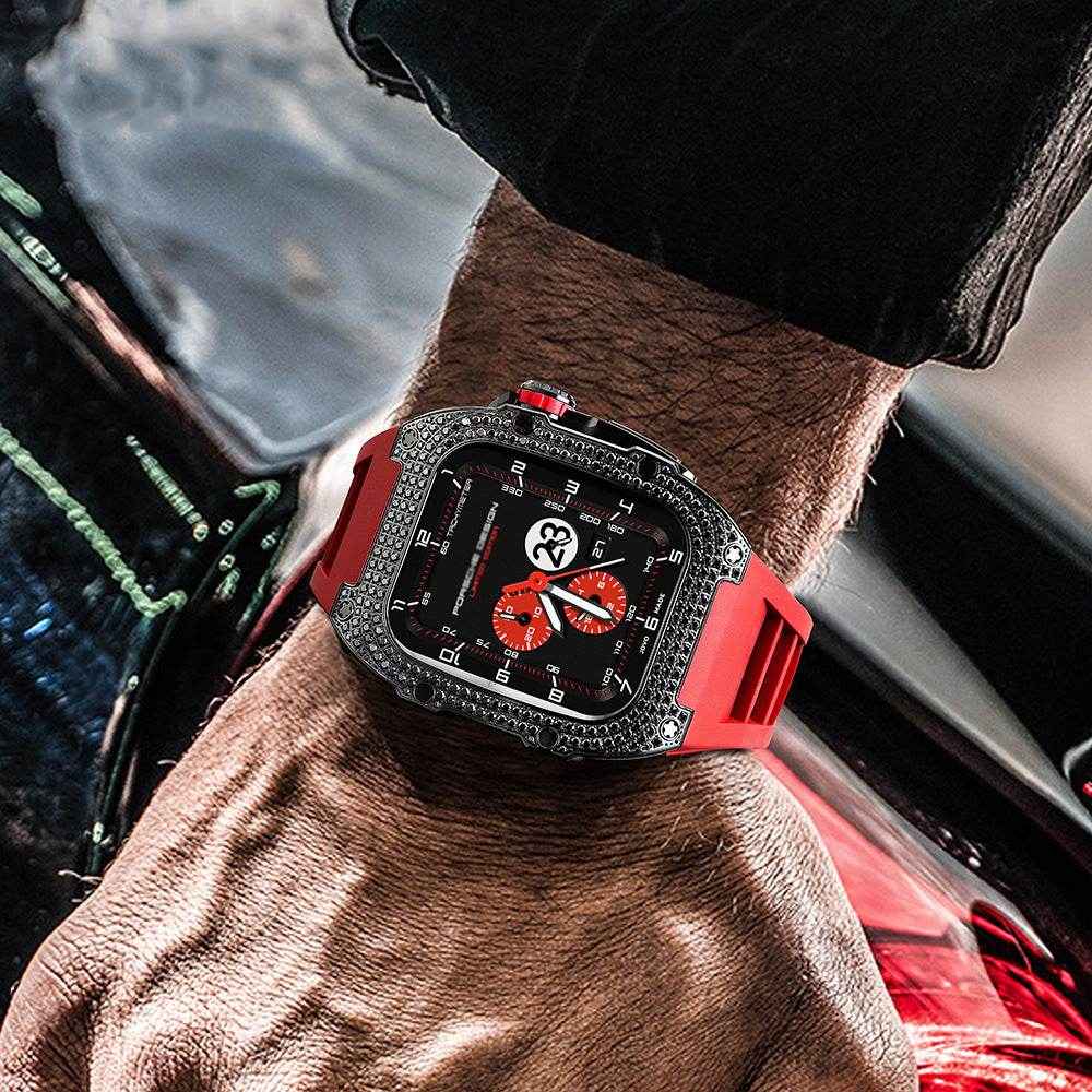 Luxury Watch Modified With Diamond Case