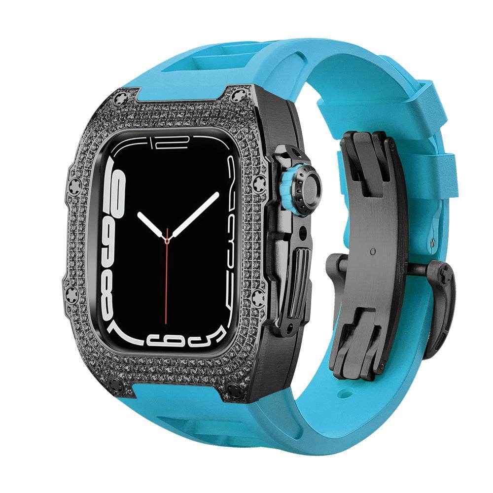 Luxury Watch Modified With Diamond Case