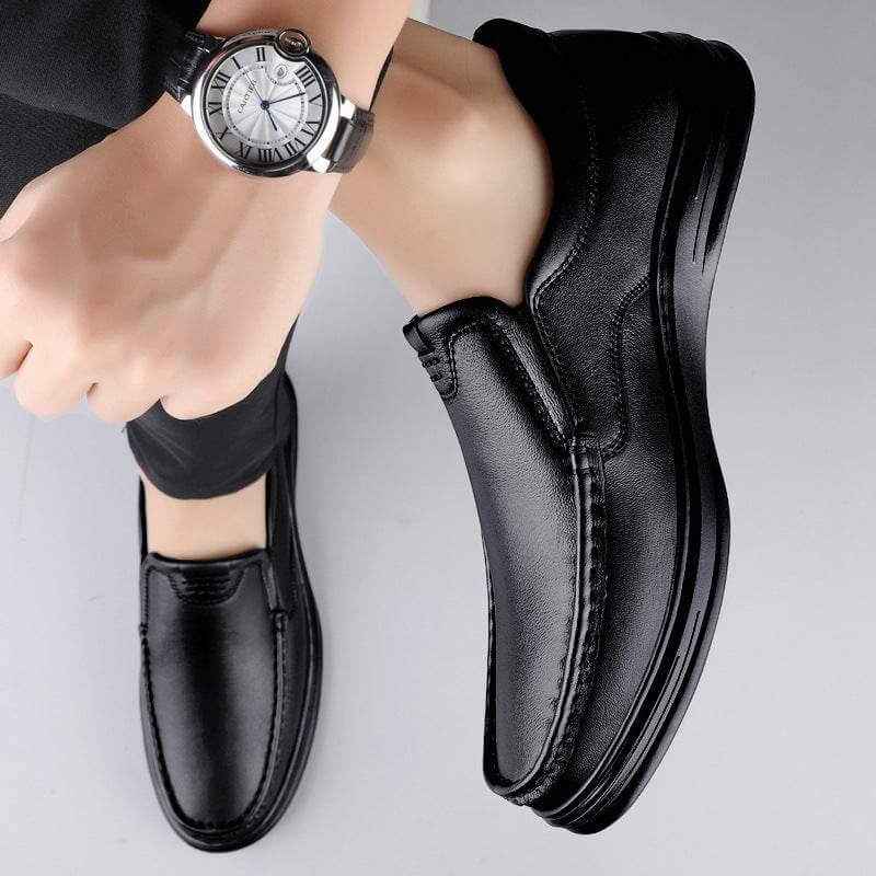 Outdoor Men's Breathable Genuine Leather Shoes