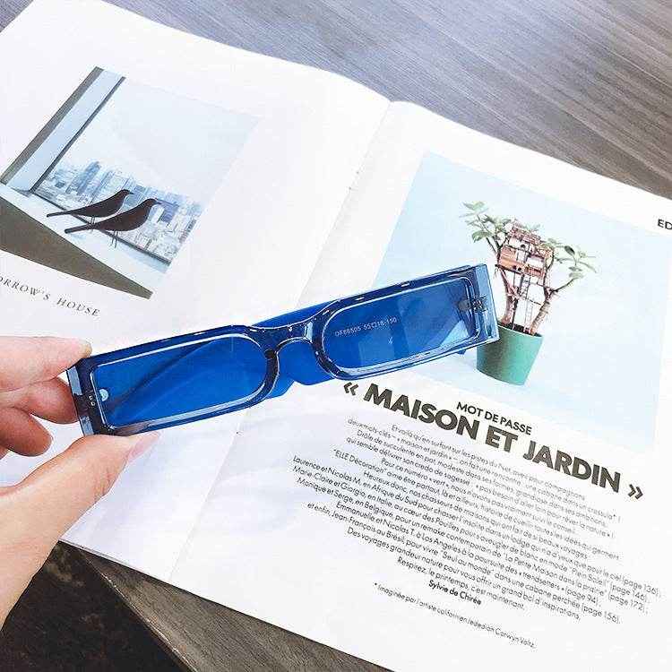 Rectangle Frame Fashion Sunglasses
