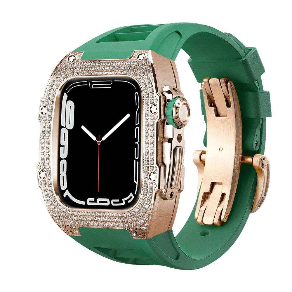 Luxury Watch Modified With Diamond Case