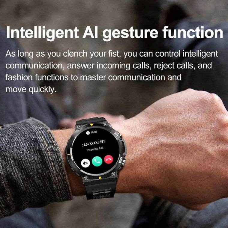 MAX18 Titan Smartwatch AMOLED-1.43inchAMOLED Display | BT Calls