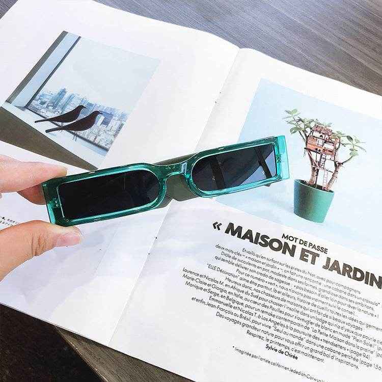 Rectangle Frame Fashion Sunglasses