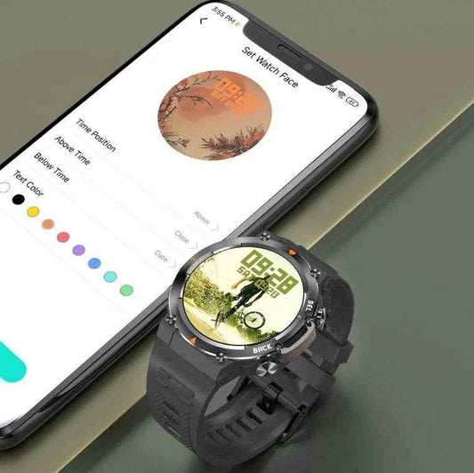 MAX18 Titan Smartwatch AMOLED-1.43inchAMOLED Display | BT Calls
