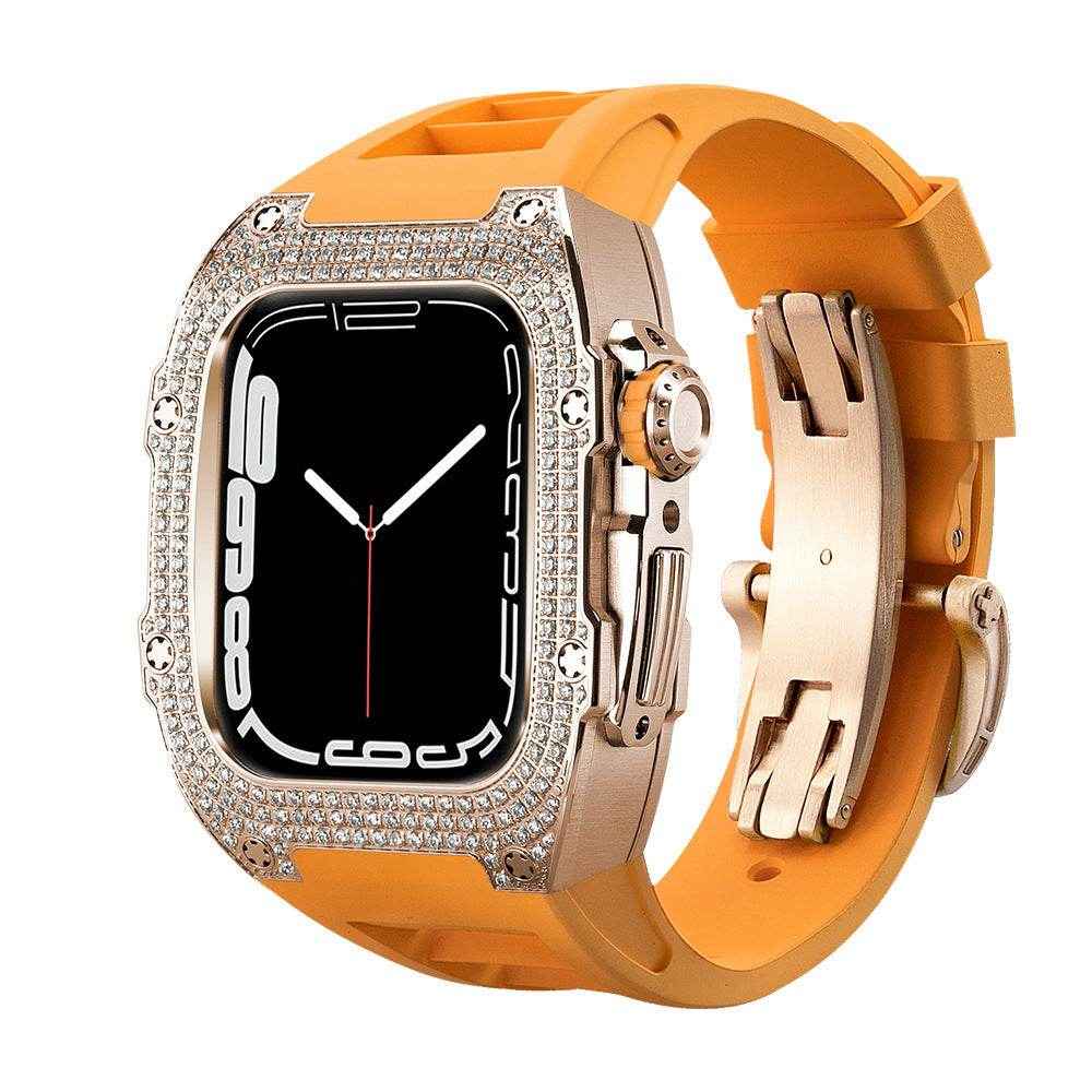 Luxury Watch Modified With Diamond Case