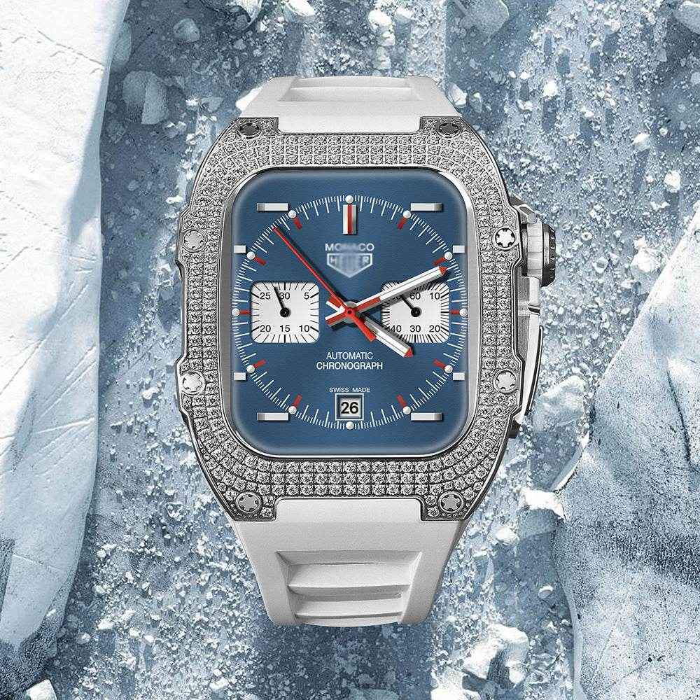 Luxury Watch Modified With Diamond Case