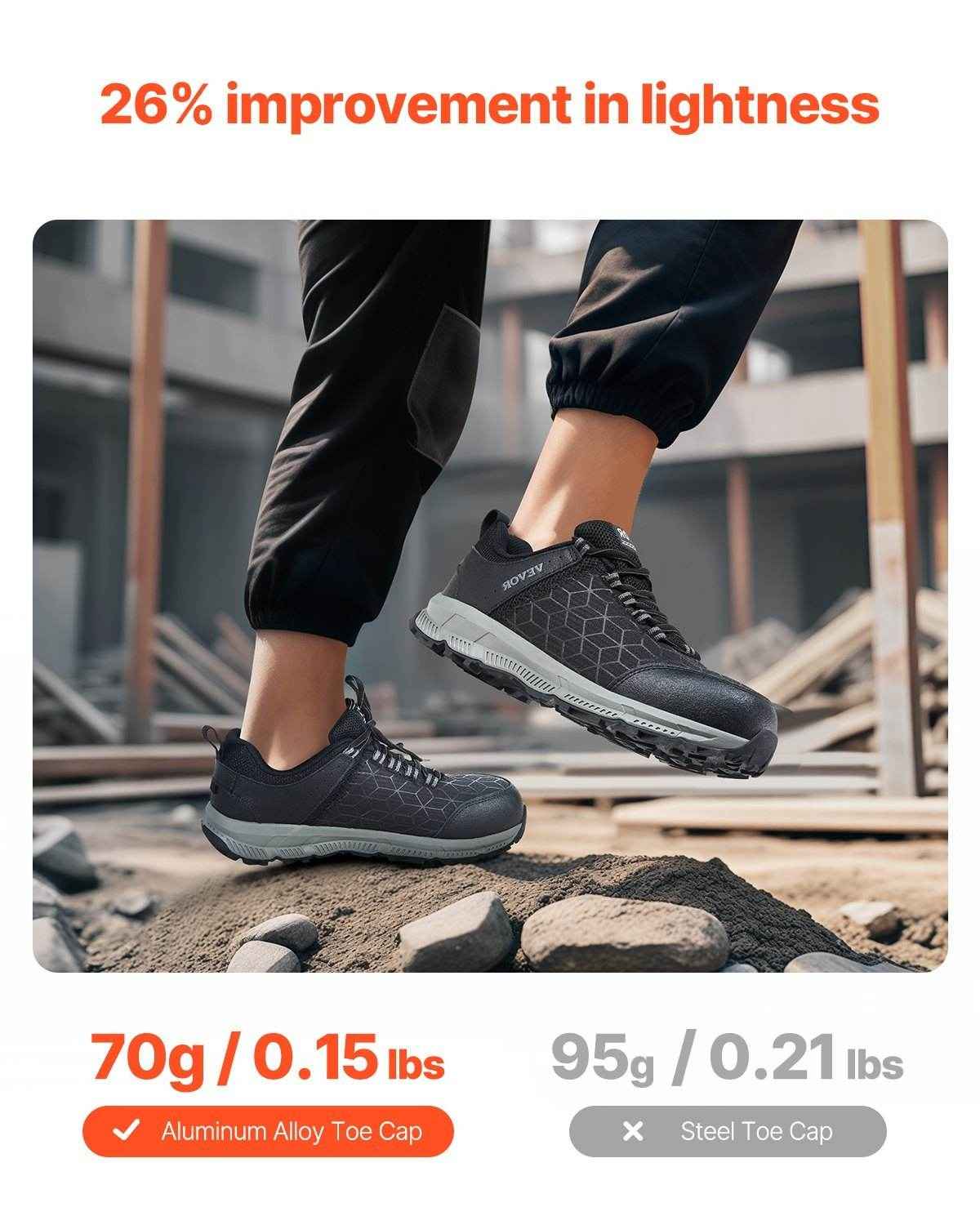Athletic Steel Toe Shoes For Men