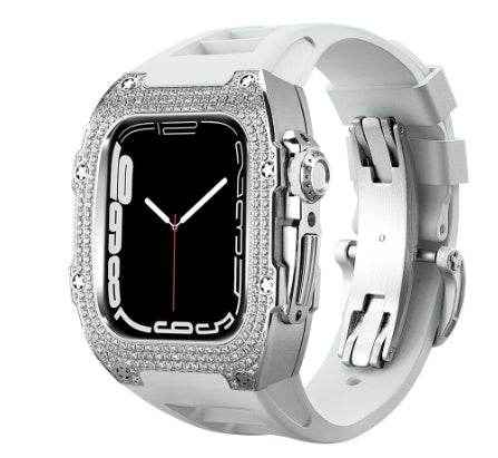 Luxury Watch Modified With Diamond Case