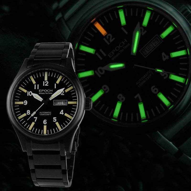 Rainbow Light Tube  Mechanical Men's Watch