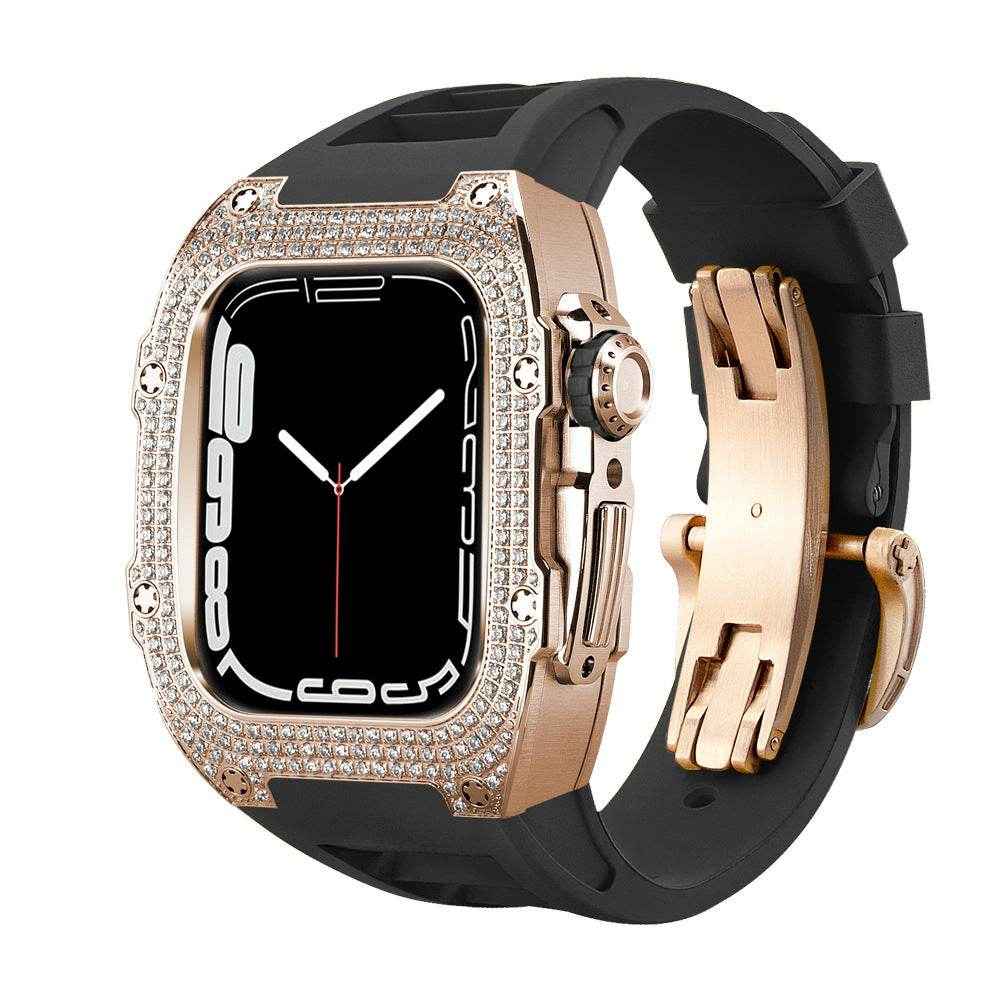 Luxury Watch Modified With Diamond Case