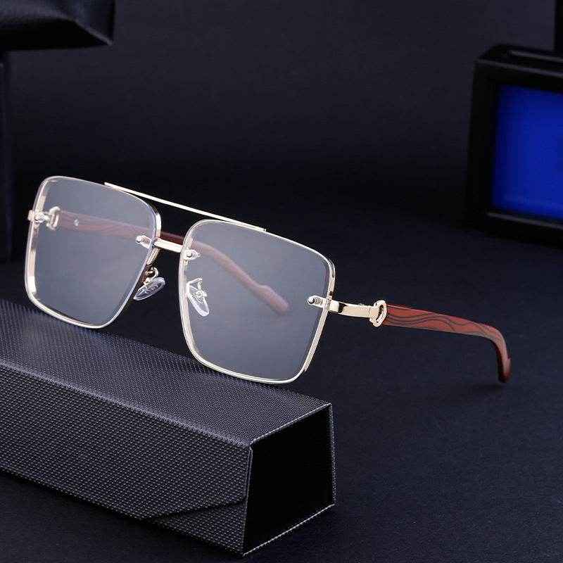 European And American Square Cut Sunglasses