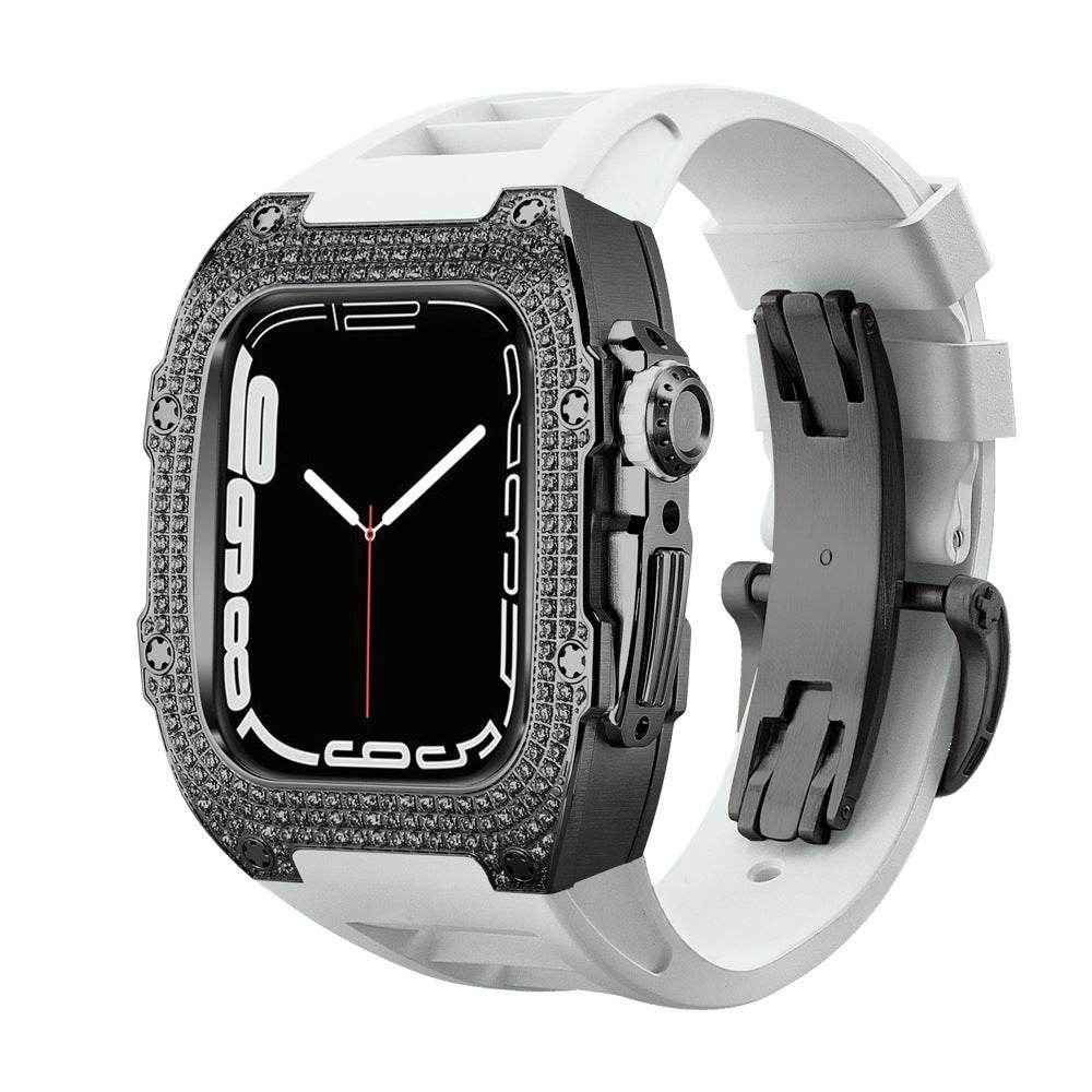 Luxury Watch Modified With Diamond Case
