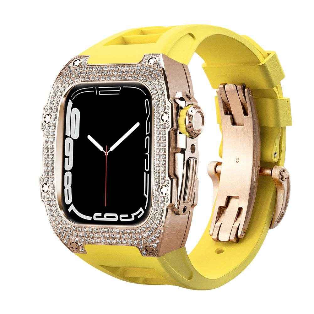 Luxury Watch Modified With Diamond Case