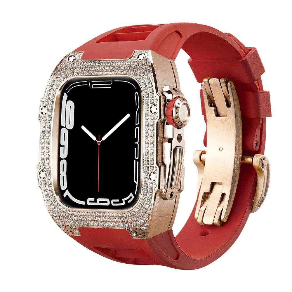 Luxury Watch Modified With Diamond Case