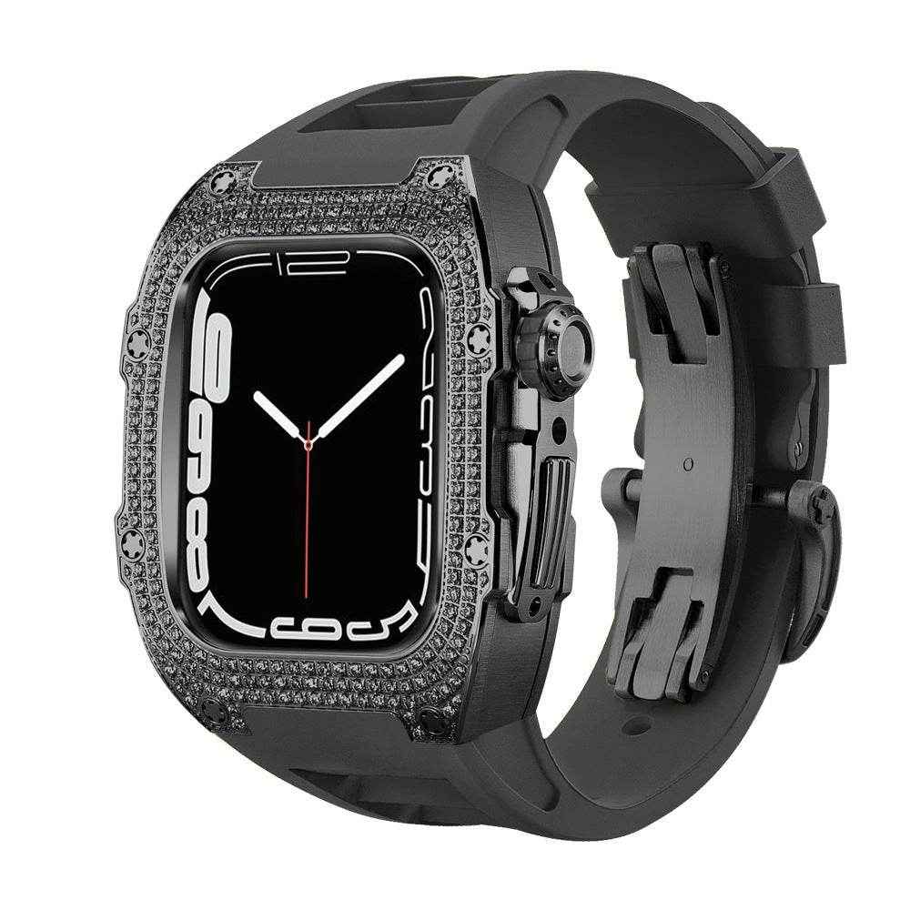 Luxury Watch Modified With Diamond Case