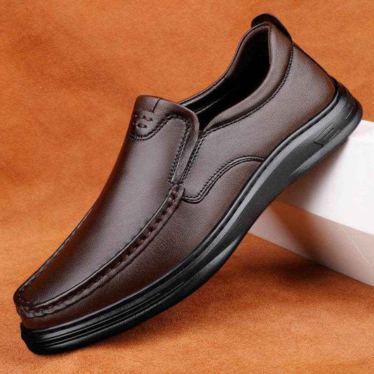 Outdoor Men's Breathable Genuine Leather Shoes