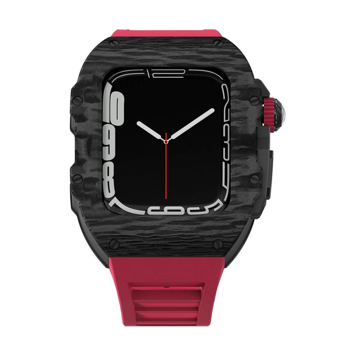 Carbon Fiber Digital Luminous Men's Watch - Elite style
