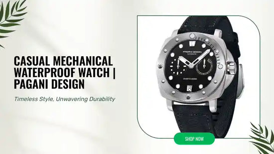 Casual Mechanical Waterproof Watch | Pagani Design by@Outfy